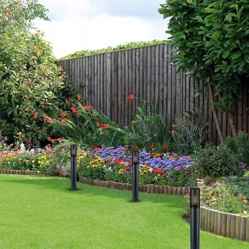 Venkovní osvětlení Zahradní sloupek černý HARLEM E27 50 CM IP44 230V EKO-LIGHT Svítidlo