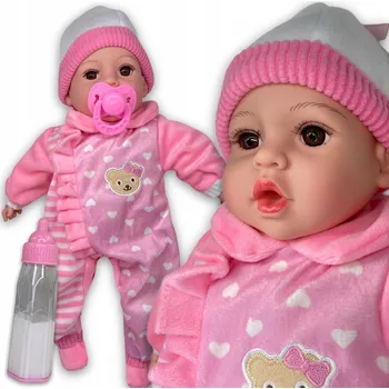 Panenka PANENKA MIMINKO 40CM MLUVÍ A ZPÍVÁ + DUDLÍK