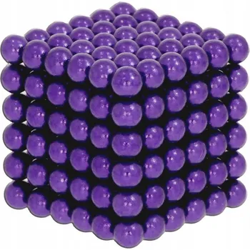 ostatní stavebnice Magnetické kuličky NeoCube 216 ks 5 mm fialové! Magnetické Stavebnice