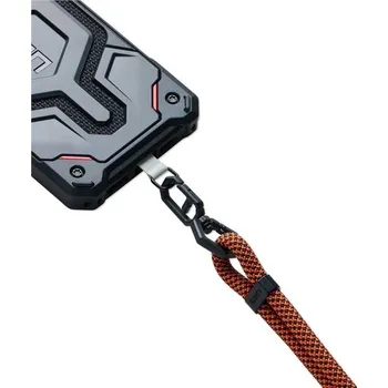Pouzdro na mobilní telefon UAG Crossbody Slim Lanyard Civilian popruh na krk červený
