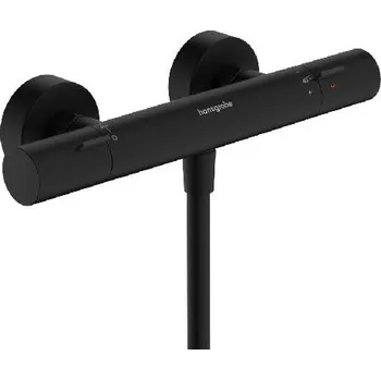 Vodovodní baterie Hansgrohe Termostatická sprchová baterie, matná černá - 13324670