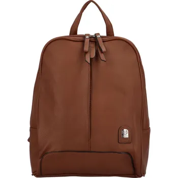 Městský batoh Trendy dámský koženkový batůžek Sofia , hnědá