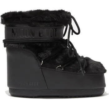 Dámská obuv Dámské boty MOON BOOT Icon Low Faux Fur černá Velikost: 36/38