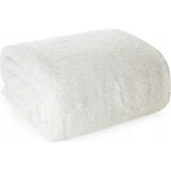 Prostěradlo Deka Eurofirany polyester 150 cm x 200 cm bílá