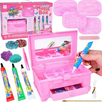 kreativní sada Kreativní sada na výrobu šperků, korálky Magické světlo ZA5465