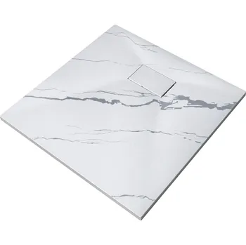 Besco Vexo čtvercová sprchová vanička, marble Rozměr vaničky: 80x80cm, VM-80-80-K