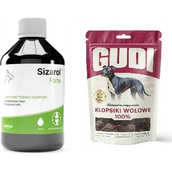 Doplněk stravy pro psy a kočky Sizarol tekutý 250 ml pro zdravé kosti a klouby, bez cukru
