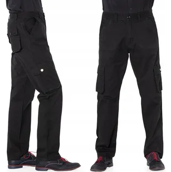 Pánské kalhoty Pánské Kalhoty Kapsáče Trekové Vojenské Cargo se 6 Kapsami 398-1 35