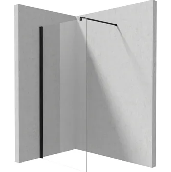 Aplomo Kerria Plus Walk In sprchový kout, black Rozměr Walk In: 50cm, KTS_N85P