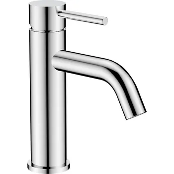 Vodovodní baterie Besco Veo umyvadlová baterie nízká, chrom, BU-VII-CH