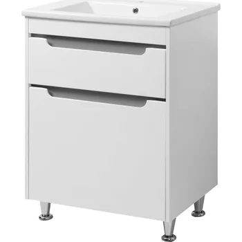 Koupelnový nábytek Lavedo Valencia Trio grey 85 koupelnová skříňka s umyvadlem, VAL85TRIO