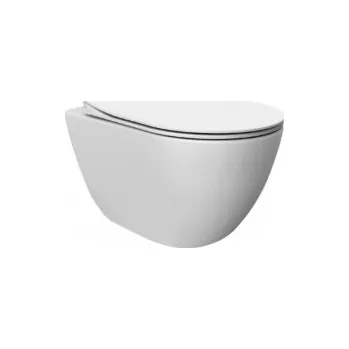 Klozet LA FUTURA AQUALINE Elba Pure Round WC závěsné Rimless X01759