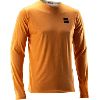 cyklistický dres Dres - LEATT MTB Gravity 3.0 Ls 2025 - Larger Yellow XL