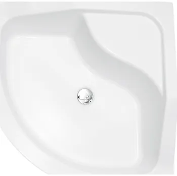 Besco Oliver II čtvrtkruhová vysoká sprchová vanička Rozměr vaničky: 90x90cm, BAO-90-II