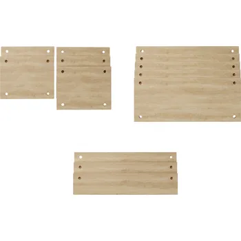 Dílenský regál AR SHELVING Rozšíření pro nástěnný regál »DECO«