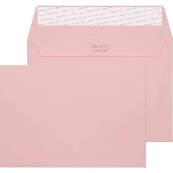 Blake Creative Color 15101 barevné obálky odlupovací a pečetící Baby Pink C6 114 x 162 mm 120 g/m2