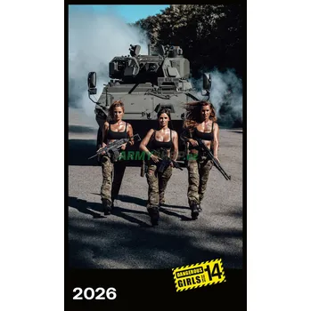 Kalendář Earmyshop.cz Nástěnný Kalendář DANGER GIRLS 13 2026