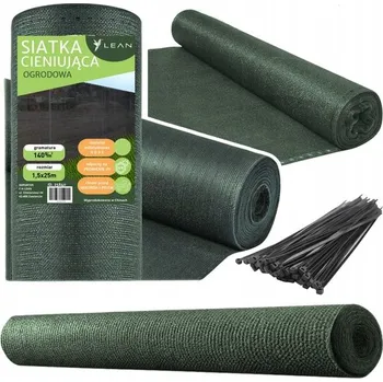 Stínící Tkanina na Oplocení , maskovací plot, zelená 1,5 m 25 m 140 g/m²