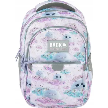 Školní batoh Školní batoh BackUP Dreamy pro dívky, kočka kotě pastelová barva P01