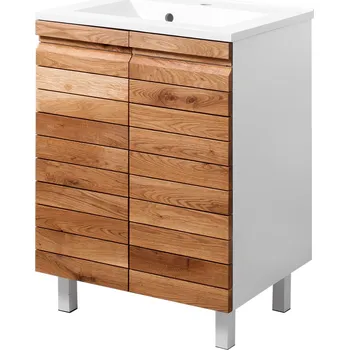 Koupelnový nábytek Lavedo Woodie I 100 koupelnová skříňka s umyvadlem, ECO-W-100-I