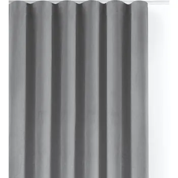 Závěs Šedý sametový dimout závěs 140x250 cm Velto – Filumi ID_1664268