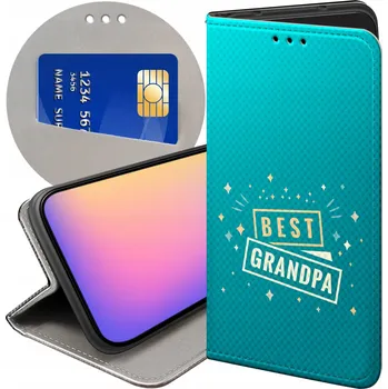 Pouzdro na mobilní telefon Flipové pouzdro Hello Case pro Xiaomi Redmi 10C, modré