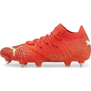 Kopačky Pánské lisokolíky Puma FUTURE Z 1.4 MxSG 7 Oranžová, Světle zelená