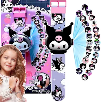 Hodinky KUROMI HODINKY S PROJEKTOREM 3D ZOBRAZUJÍ OBRÁZKY IKONY PROJEKTOR