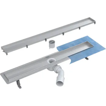 Stavebniny Besco Virgo 360 Duo odtokový žlab, chrom Délka žlabu: 90cm, OL-90-V360