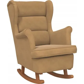 Křeslo Houpací křeslo VidaXL hnědé