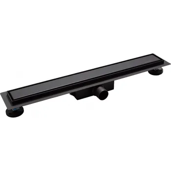 Odvodňovací žlab Kerra Duplex odtokový žlab, black Délka žlabu: 80cm, DUP80