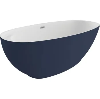 Vana Polimat Kivi volně stojící akrylátová vana 165x75, modrá, 00398