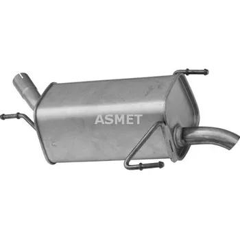 Tlumič výfuku Zadní tlumič výfuku ASMET 05.132