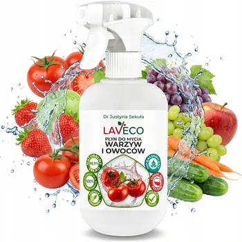 Univerzální čisticí prostředek Přírodní mycí prostředek na zeleniny a ovoce Laveco 500 ml