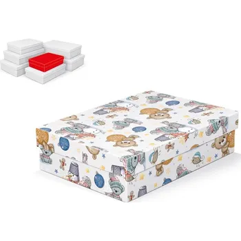 Dárková taška UNIPAP krabice dárková vánoční A-V010-A 24x16x6cm 5371023 557847