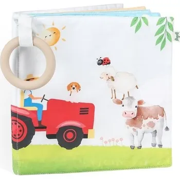 Hra na zahradu Baby fotokniha z bio bavlny Petinard Label