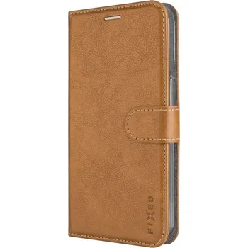 Pouzdro na mobilní telefon Pouzdro typu kniha FIXED Opus pro Samsung Galaxy A15/A15 5G, hnědé
