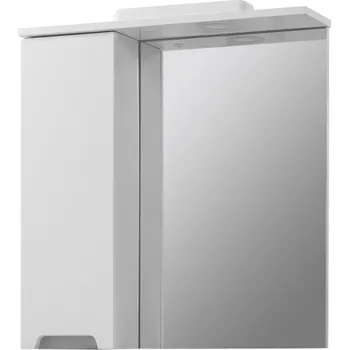 Koupelnový nábytek Lavedo Estel 55 závěsná koupelnová skříňka se zrcadlem a osvětlením, AMELIE-55-SO