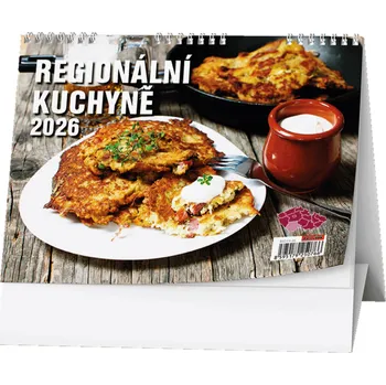 Kancelářské potřeby Baloušek Tisk Stolní kalendář Regionální kuchyně 2026