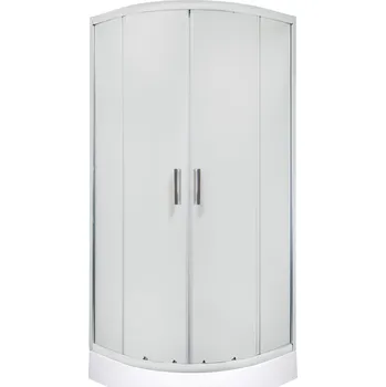 Kerra Malibu čtvrtkruhový sprchový kout s vaničkou Rozměr koutu: 80x80cm, 31515_80X