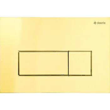 Splachovací tlačítko Aplomo Slim Gold WC ovládací tlačítko, CST_Z51P