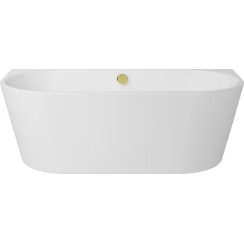 Vana Besco Vica New volně stojící akrylátová vana se sifonem, napouštění přes přepad Délka vany: 170 cm, WAS-170VNN