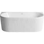 Aplomo Wafle volně stojící akrylátová vana 170x80, bílá, MO-1045D