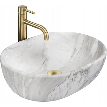 REA UMYVADLO AMELIA 48 ASH MATNÉ - NA DESKU