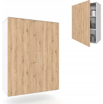 Kuchyňská skříňka Kuchyňská Závěsná Skříňka Horní Premium KIRA Bílá Artisan 50 cm tip-on Blum