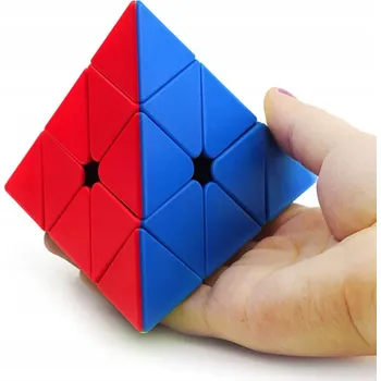 ostatní stavebnice Logická skládačka MoYu Pyraminx 3x3, plastová, vícebarevná