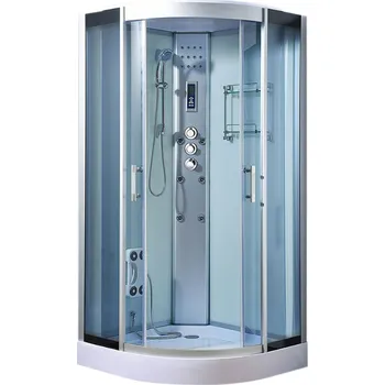 Aplomo Lucy Blue parní masážní sprchový box Rozměr koutu: 90x90cm, MO-0513BS