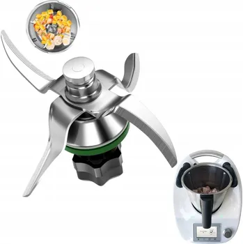 Nůž nůž pro Vorwerk Thermomix TM6/TM5 s těsnicím kroužkem SUS