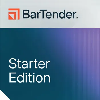 Grafický software BarTender Starter Workstation: Změna z trvalé licence aplikace na předplatnou 1 rok
