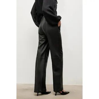 Dámské kalhoty Kožené kalhoty Answear.LAB WA25-SPD037 černá 99X, vel. S